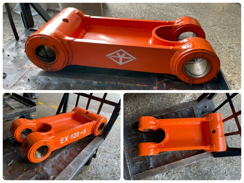 EX120-5 挖土機 挖掘機工字架 千秋架 牛擔 Bucket Link 三節尾總成 隨動連桿B 中座