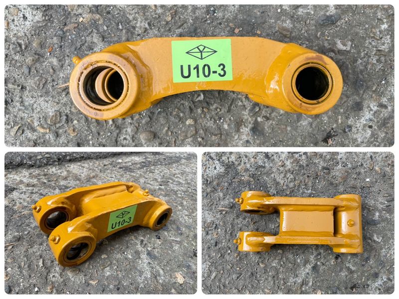 U10-3 挖土機 挖掘機工字架 千秋架 牛擔 Bucket Link 三節尾總成 隨動連桿B 中座