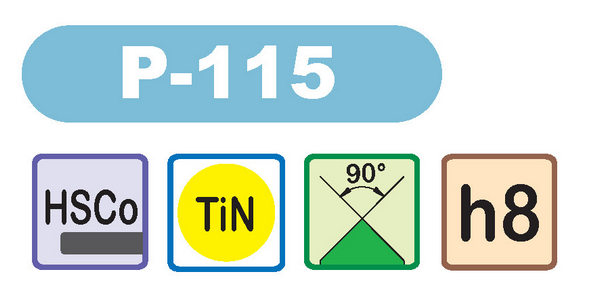 P115 HSCO TIN 90 H8