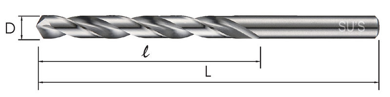 Solid Carbide Straight Shank Drills 鎢鋼直柄鑽頭DIN 338