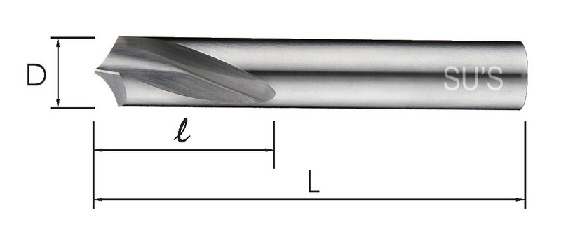 Solid Carbide NC Spotting Drills-120 degrees -120°鎢鋼NC定點鑽頭 WP-1762