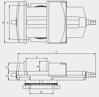 鉋床虎鉗 SKV - SHARPING MACHINE VISE