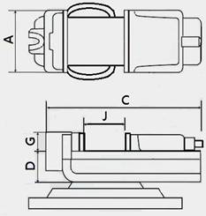 雙向角固虎鉗 CU -2-WAY MACHINE VISE