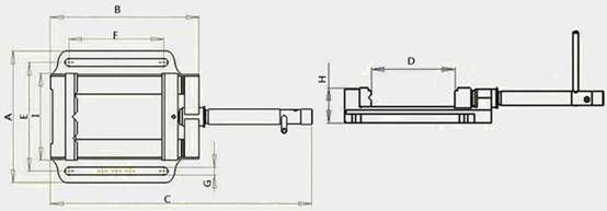 鋼爪虎鉗 CC-102 DRILL PRESS VISE